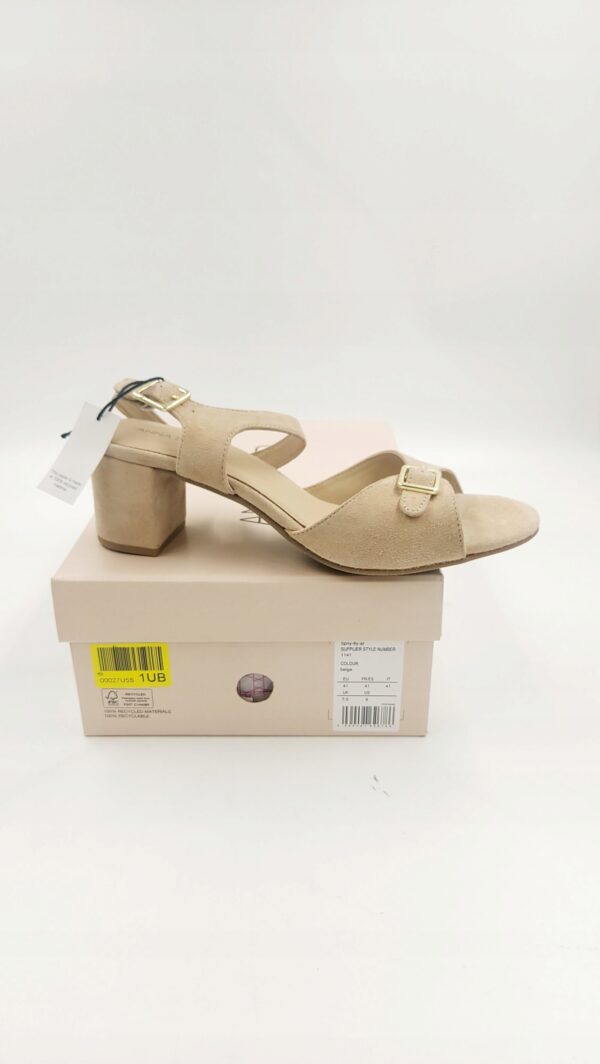 ANNA FIELD sandały zamszowe beżowe R.41 AN1S