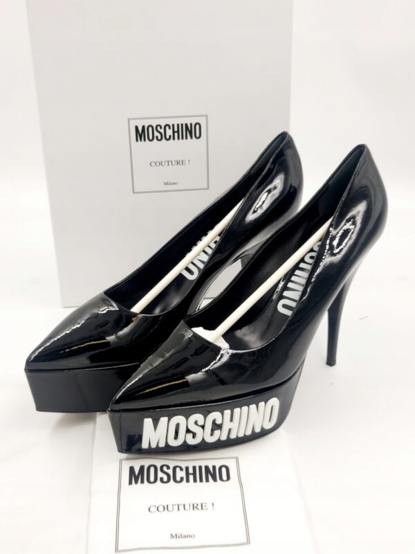 Damskie czółenka na obcasie na obcasie MOSCHINO R.41 MO88G