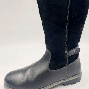 Kozaki Friboo czarne skórzane kozaki R.36 FR34G