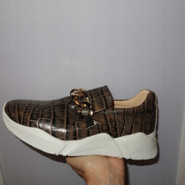 Billi Bi półbuty skórzane crocodile R.38 BI94W
