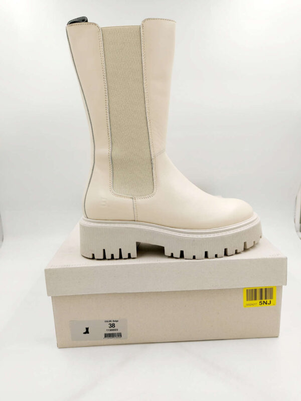 Bianco damskie skórzane botki zamek R.38 BI12S
