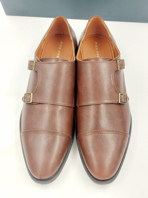 Półbuty męskie loafersy brązowe Pier One R.48 PI9L