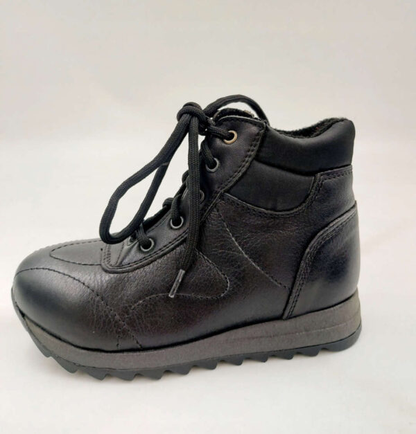 botki sneakersy skórzane czarne R.26 RI10L