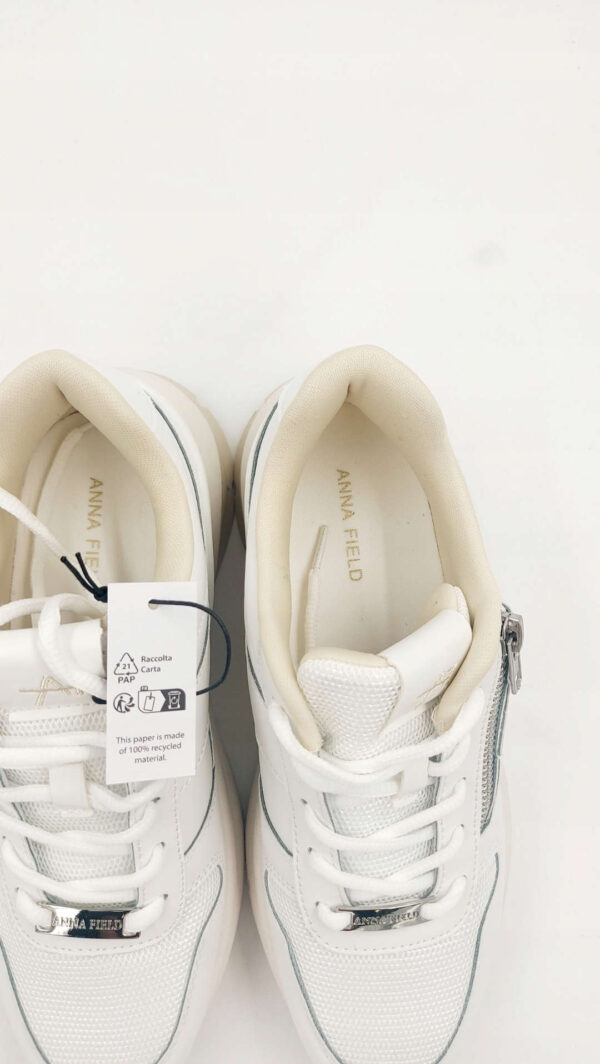 Anna Field Sneakersy niskie białe skóra R.39 AN3S