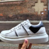 Sneakersy ze skóry białe GUESS na platformie UNISEX R.42 GU32Q