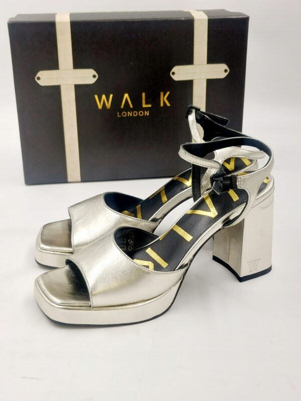 Damskie sandały na obcasie Walk London POPPY R.39 WA23D