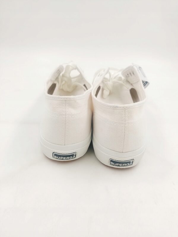 Tenisówki białe wiązane SUPERGA R.45 SU66L