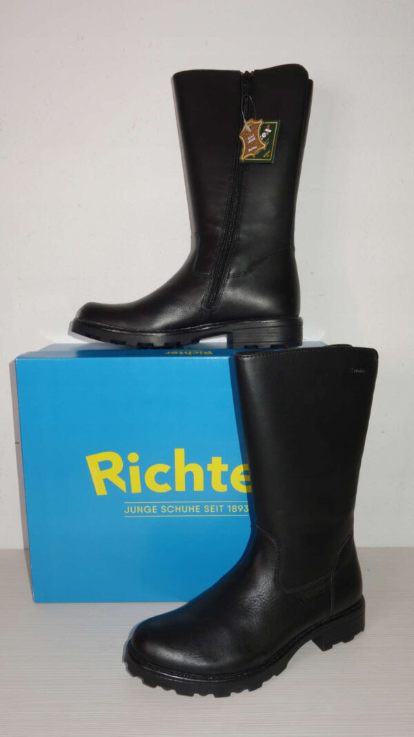Richter Skórzane kozaki ocieplane R.35 RI01L