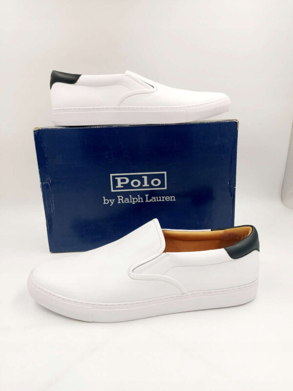 SNEAKERSY NISKIE BIAŁE POLO RALPH LAUREN R.49 PO53S