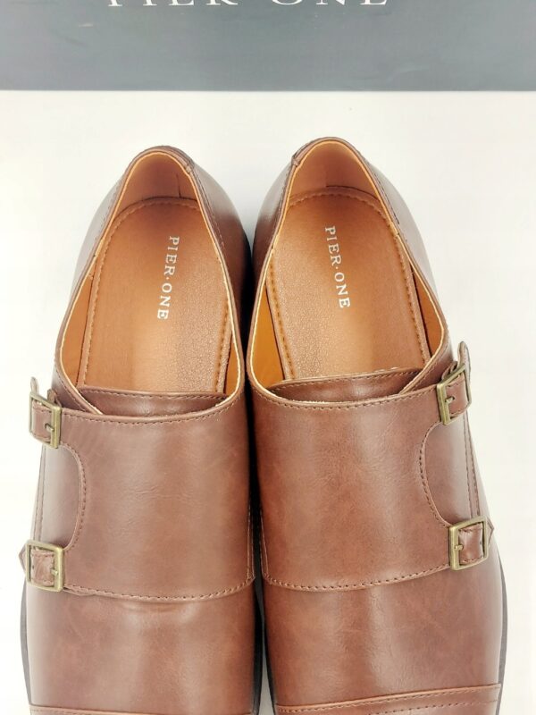 Półbuty męskie loafersy brązowe Pier One R.48 PI9L