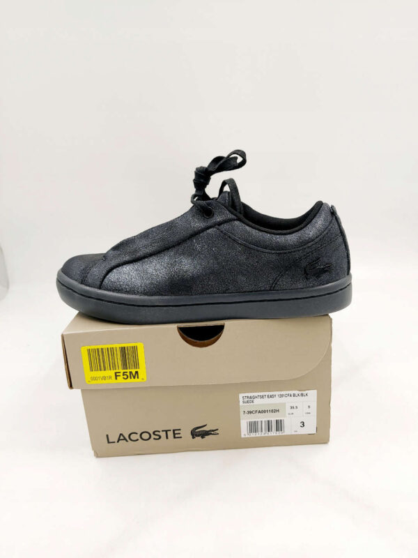 LACOSTE Sneakersy metaliczne suede R,35,5 LA92L