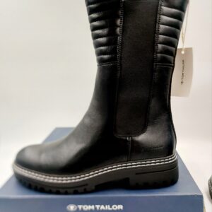 7d04a608b38fdaf3be362c0bd492009f.jpg Buty damskie trapery ocieplane czarne Tom Tailor R.41 TA52G