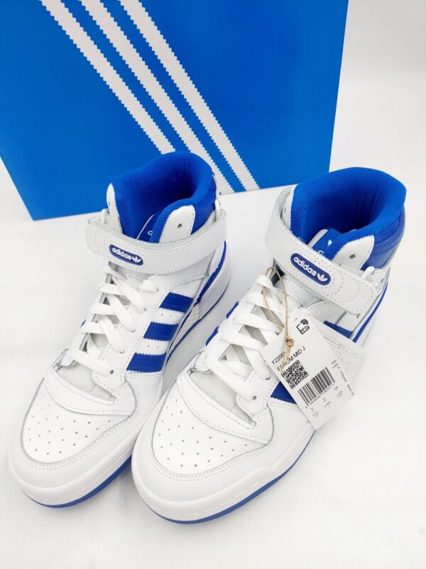 Damskie sneakersy wysokie skórzane UNISEX ADIDAS Forum Mid R.38 AD23A
