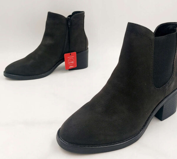 Czarne botki S.OLIVER 5-25300-27 R.39 SO92L