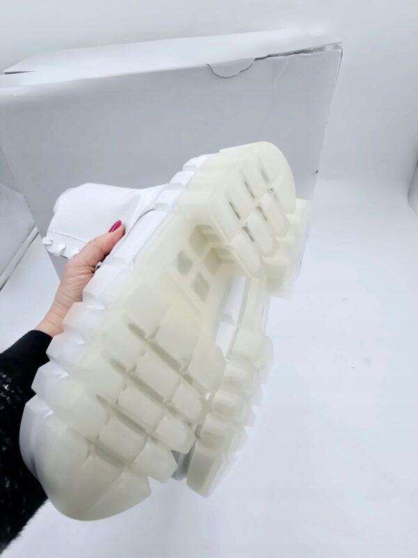 Botki białe na platformie CLERGERIE PARIS R.36 CL94F