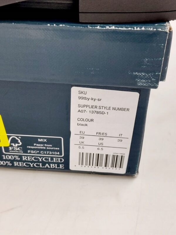 8a73f26fd4e60c25ffa415c5b3f7a405.jpg Pier One Eleganckie półbuty czarne R.39 PI81A