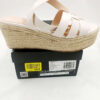 Białe sandały espadryle na koturnie RAID Wide R.40 RA63F