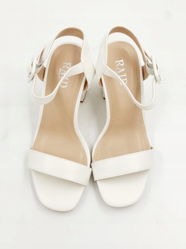 Damskie sandały na obcasie Raid białe R.36 RA33S