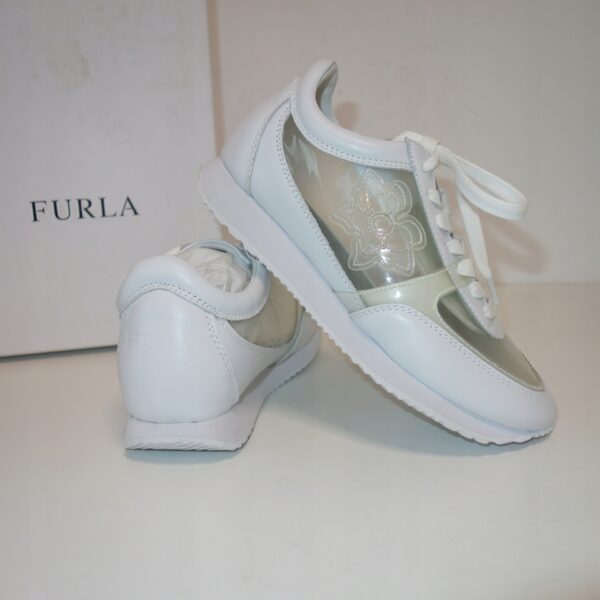 FURLA RUN CANDY białe sneakers niskie R.35/36 FU4C