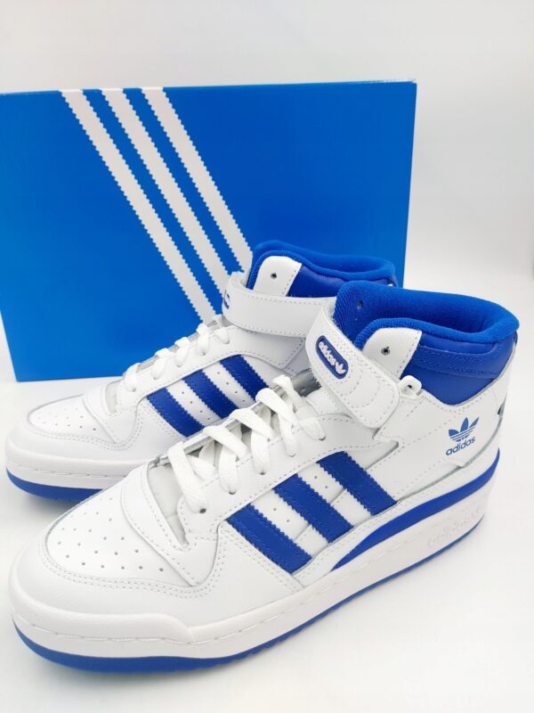 Sneakersy wysokie skórzane UNISEX ADIDAS Forum Mid R.36,5 AD7F