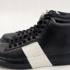 Sneakersy skórzane wysokie GUESS SOLERNO czarne R.43 GU83d