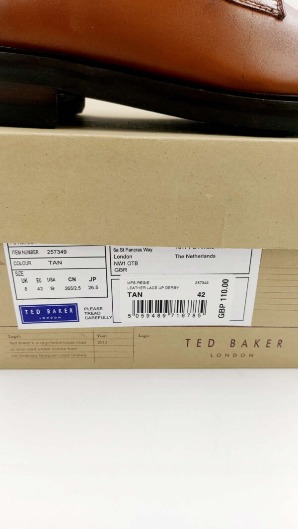 TED BAKER męskie półbuty skórzane R.42 TE35L