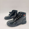 Boy's Girls Kickers Kick Hi Zip Patent R.37/36 KI97P