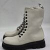 Damskie buty botki ze skóry naturalnej białe MJUS R.40 MJ12W