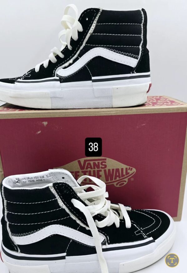 Buty Vans SK8-HI Reonstruct  trampki wysokie  skóra R.38  VA53E