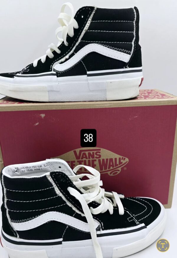 Buty Vans SK8-HI Reonstruct  trampki wysokie  skóra R.38  VA53E