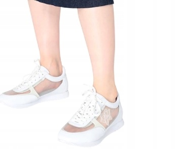 FURLA RUN CANDY białe sneakers niskie R.35/36 FU4C