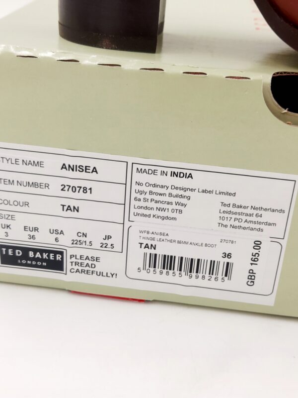 Botki na obcasie skórzane Ted Baker Anisea R.36 TE4L