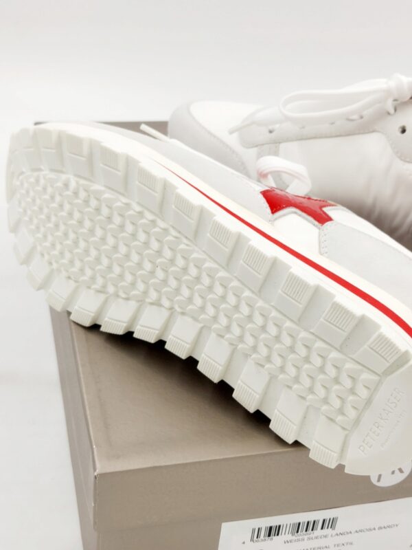 Sneakersy damskie białe PEER KAISER biało czerwone R.35,5 PE53D