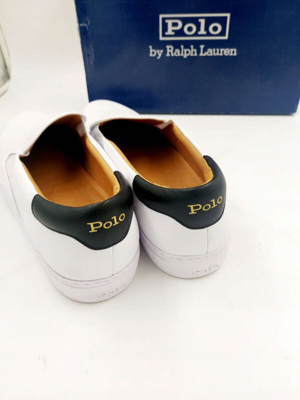 SNEAKERSY NISKIE BIAŁE POLO RALPH LAUREN R.49 PO53S