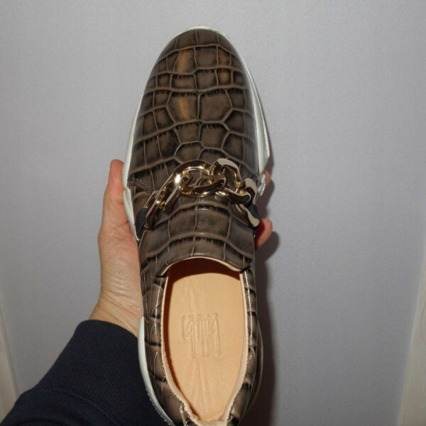 Billi Bi półbuty skórzane crocodile R.38 BI94W