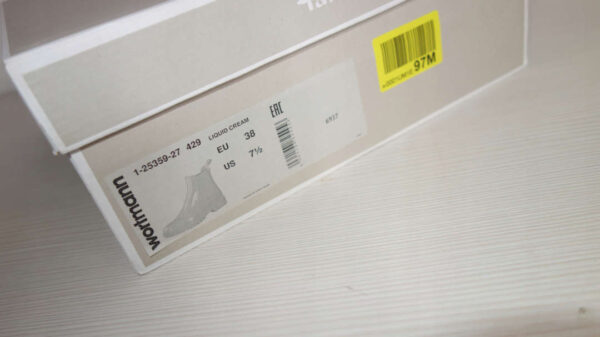 Tamaris kalosze cream krótkie R,38 TA83L