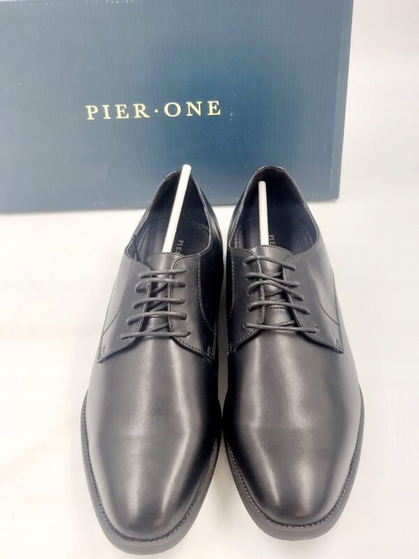 Półbuty męskie wiązane czarne Pier One R.48 PI14A