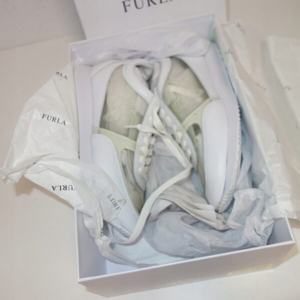 FURLA RUN CANDY białe sneakers niskie R.35/36 FU4C