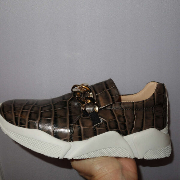 Billi Bi półbuty skórzane crocodile R.38 BI94W
