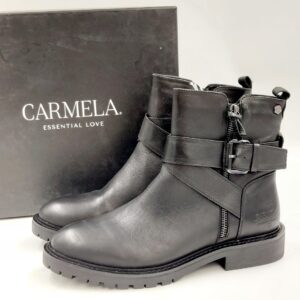 Damskie botki skórzane czarne CARMELA R.41 CA5F