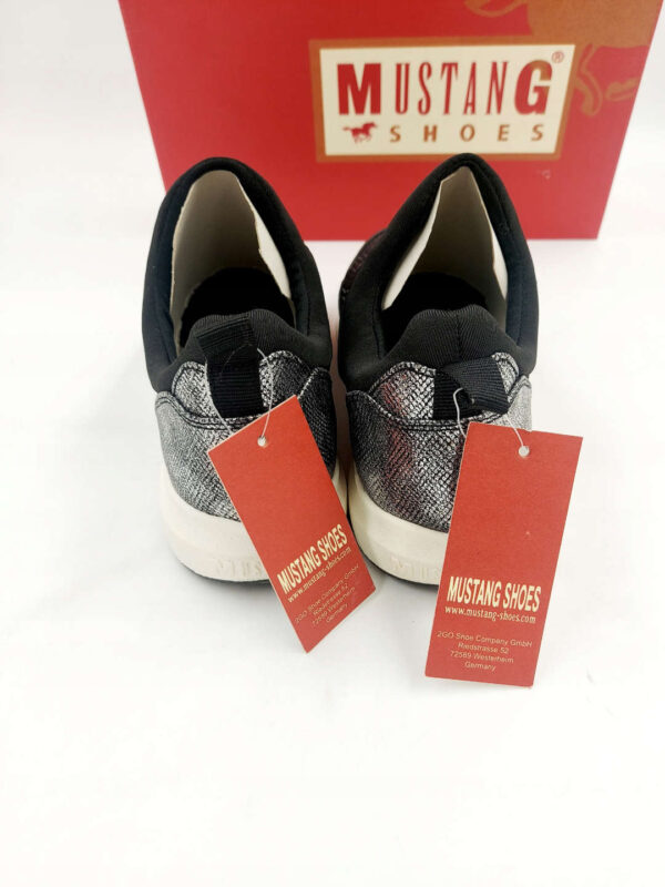 Buty damskie Sneakersy czarne Mustang R,36 MU62S