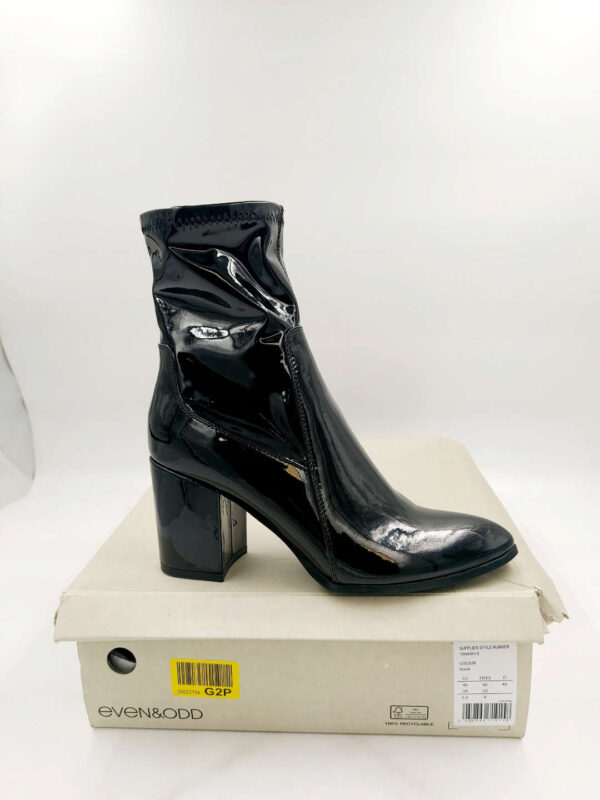 Even & odd Botki na obcasie lakier R.40 EV2s