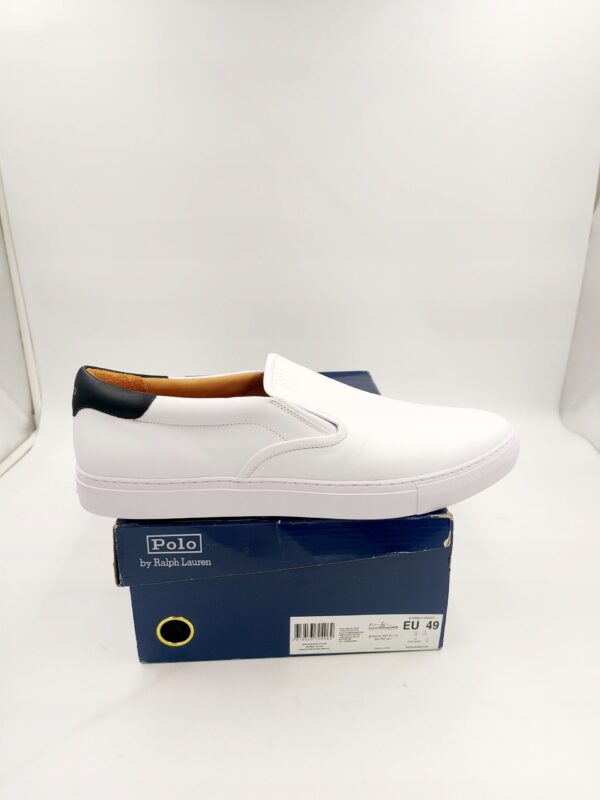 SNEAKERSY NISKIE BIAŁE POLO RALPH LAUREN R.49 PO53S