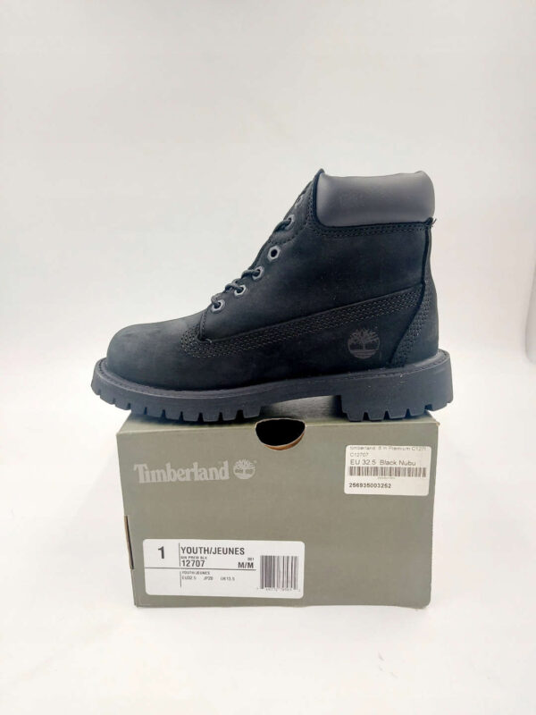 Buty dziecięce czarne TIMBERLAND R.32,5 TTI8S