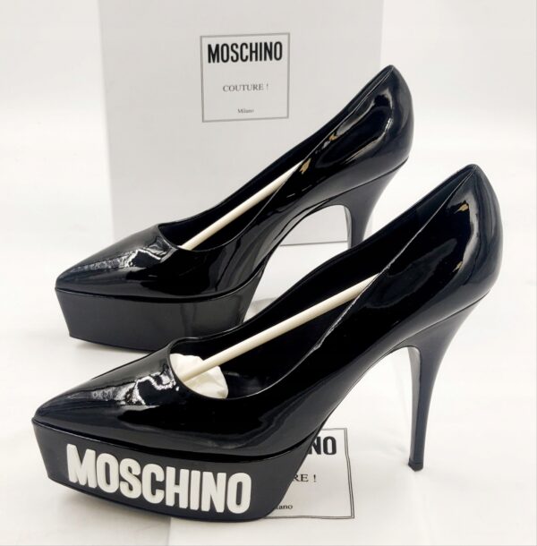 Damskie czółenka na obcasie na obcasie MOSCHINO R.41 MO88G