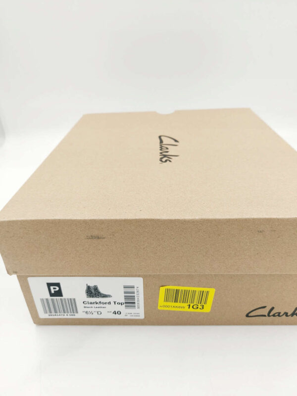 BOTKI CZARNE CLARKS CLARKFORD TOP R.40 CL81L