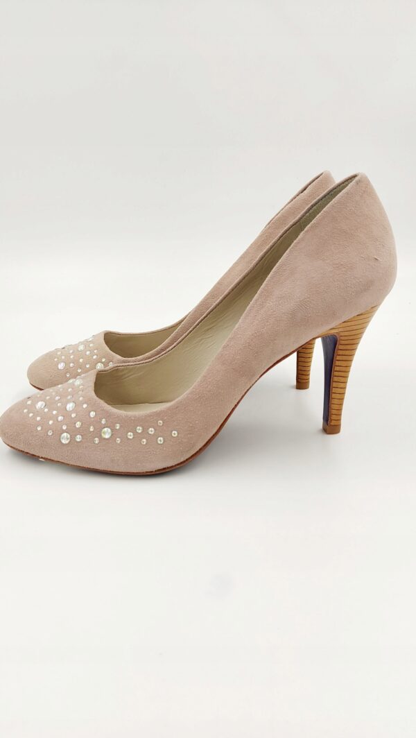 MIEZKO damskie czółenka na obcasie R.40 MI7M