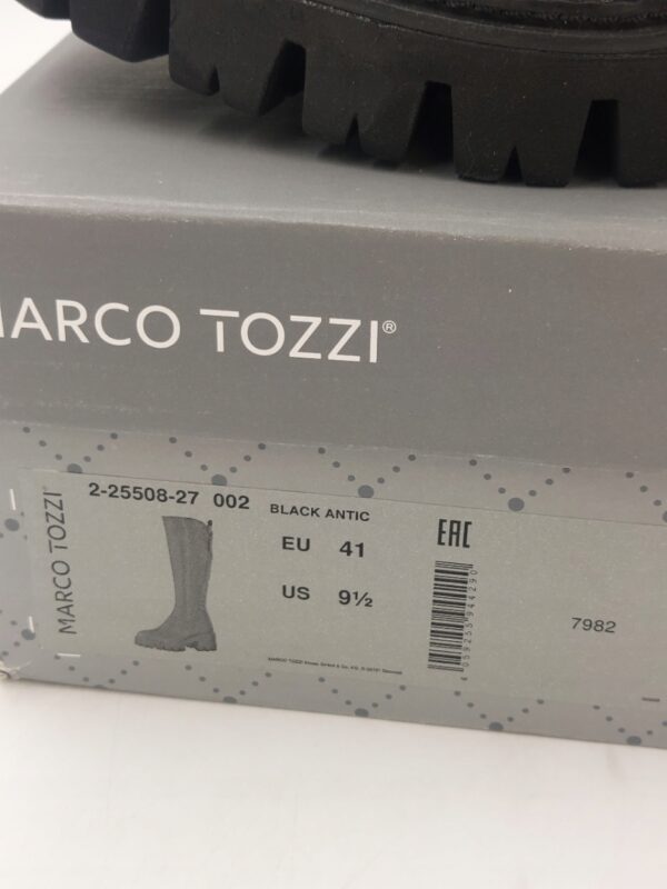 Damskie kozaki skórzane czarne trapery MARCO TOZZI R.41 MA22L