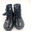 Boy's Girls Kickers Kick Hi Zip Patent R.37/36 KI97P
