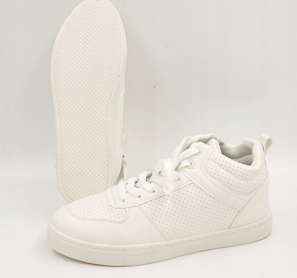 Pier One białe sportowe buty z zamkiem R.39 AN872M